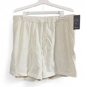 Size Large Original Use Men's Light Beige Athletic Shorts
